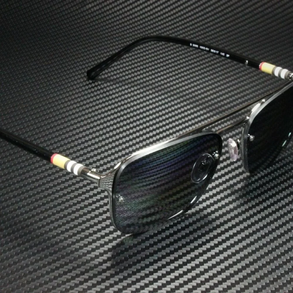 NEW Burberry Gunmetal 56mm Sunglasses! NIB! - Picture 4 of 4
